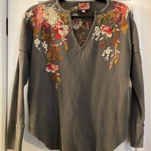 Johnny Was Waffle LS